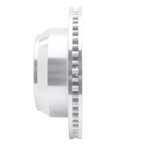 Ford E-350 Super Duty Brake Rotor (1) - Rear Left - R1 Concepts - Drilled & Slotted - Silver - `99-`07